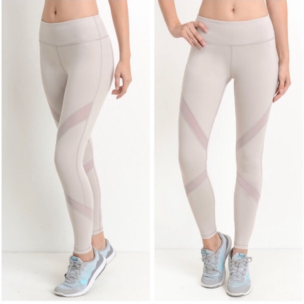 NEW size large cream leggings!